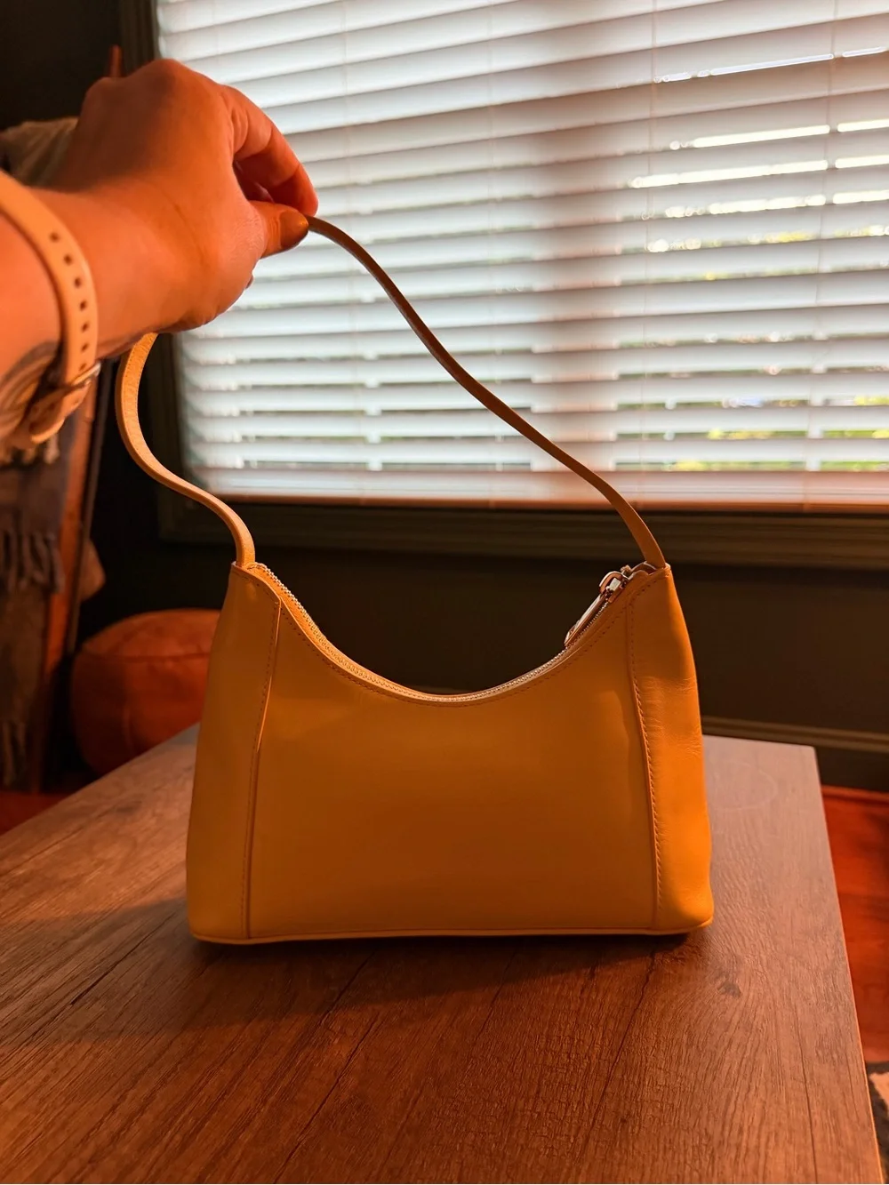 Furla Butter Yellow Women's Small Shoulder Bag - Minimalist Designer Style